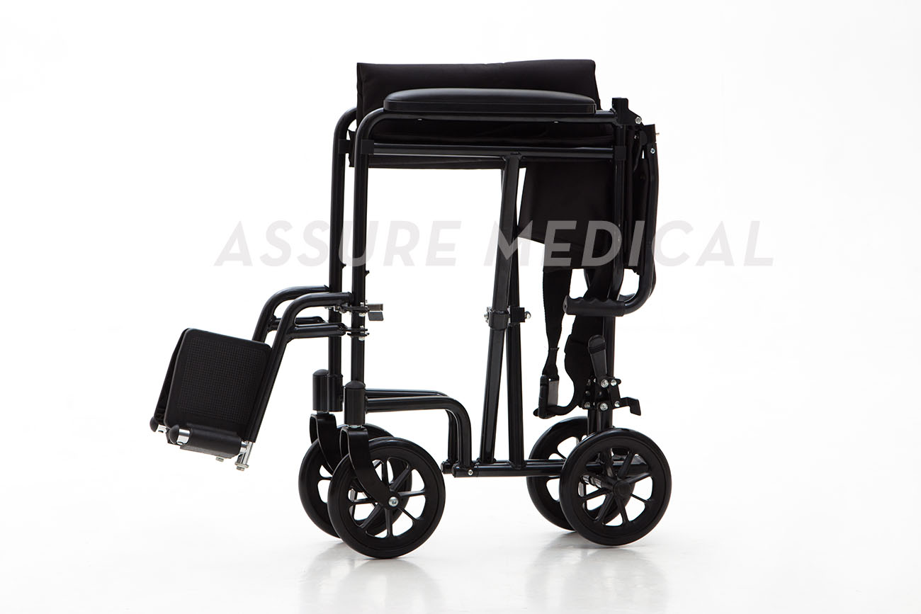 AL-BL03 Aluminum Light Weight Foldable Transport Wheelchair