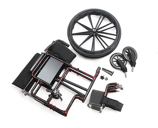 YJ-023E Steel Manual Wheelchair