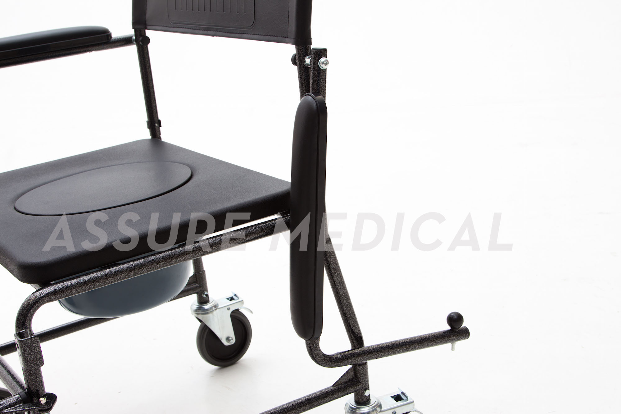 YJ-7100J Extra Weight Commode Chair